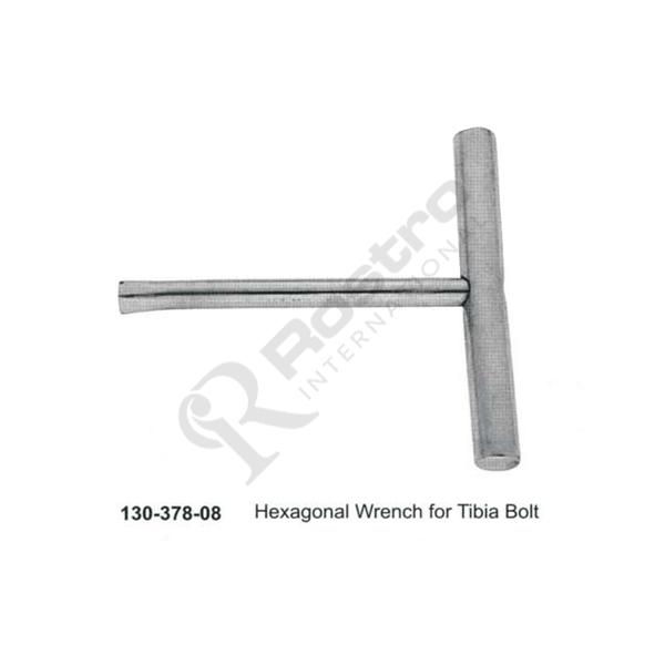 Hexagonal wrench for tibia Bolt 