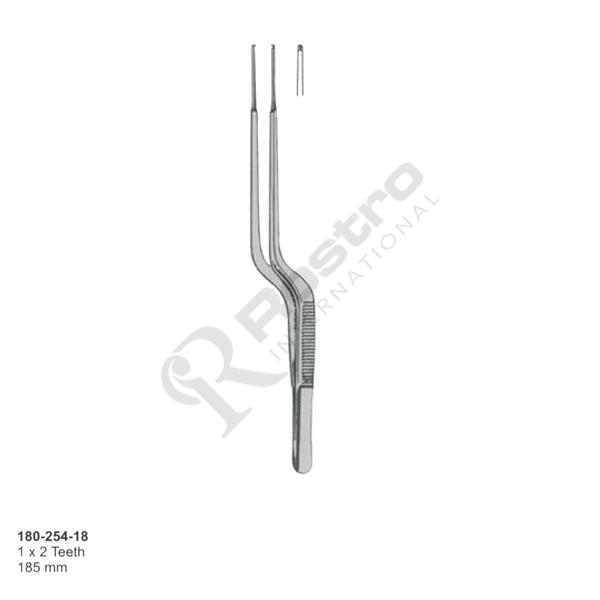 Bayonet shaped Forceps