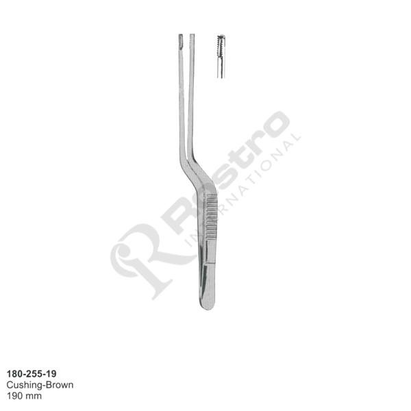 Bayonet shaped Forceps