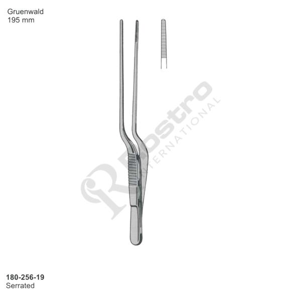 Bayonet shaped Forceps