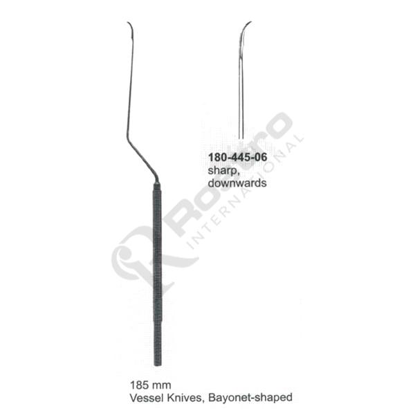 Micro Instruments Bayonet Shaped