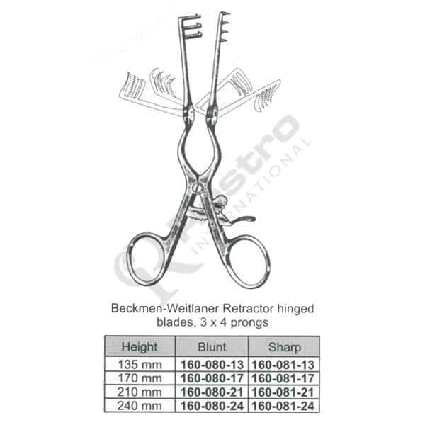 Self-Retaining Retractors