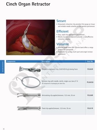 Cinch Organ Retractor