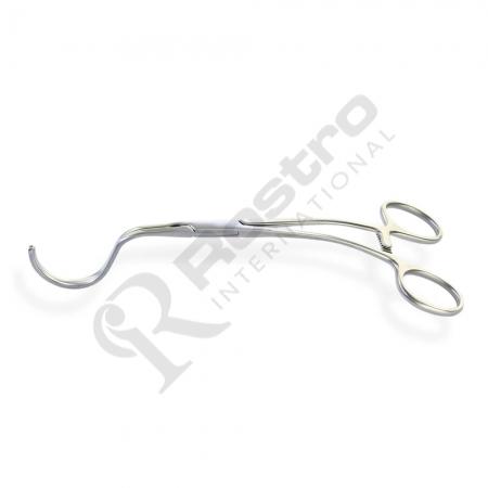 Micro Forcep Scissor Straight Curved Stainless Steel 22 cm