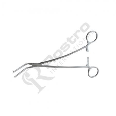 Micro Forcep Scissor Straight Curved Stainless Steel 22 cm