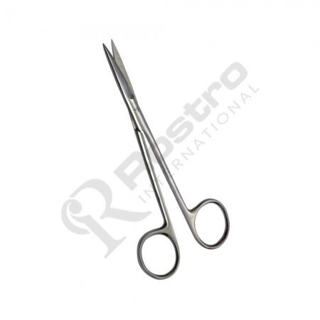 Scissor For Plastic Surgery Straight & Curved Blade 12cm