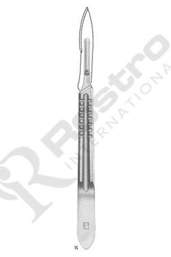 Standard Scalpel Handle Stainless Steel 12cm