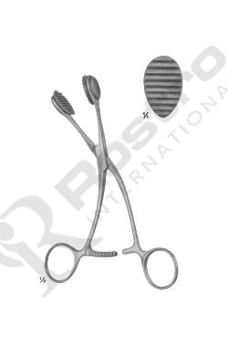 Young Tongue Forceps Surgical Oral Medical Clamp - Seizing Forceps 115mm