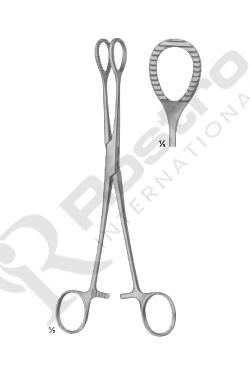 Hey wood -Smith Noto polypus/ovary seizing forceps, 17mm - 27cm