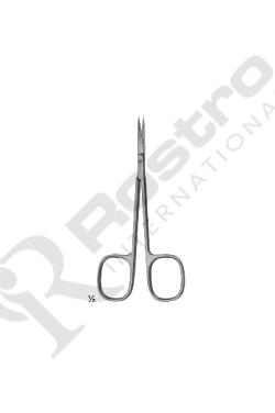 Delicate Iris Scissors With Sharp Straigh & Curved 9 cm