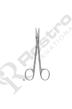 Delicate Iris Scissors With Sharp Straigh & Curved 9 cm