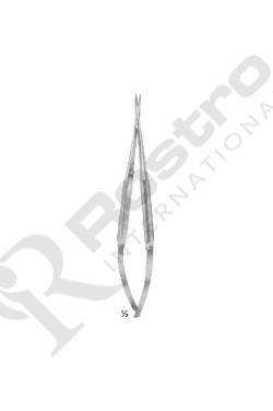 Micro Dissecting Spring Scissor with Straight Stainless Steel 10 cm