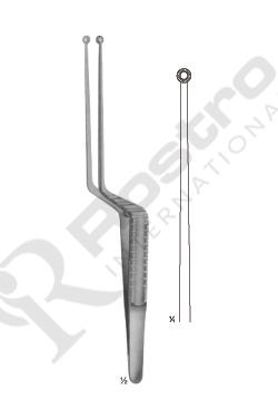 Tumor Grasping Forceps Hunt Stainless Steel 200mm Long