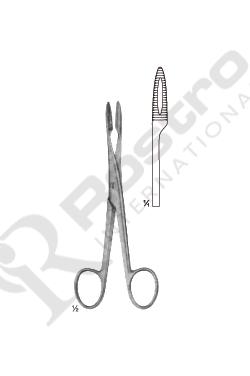 Sponge and Dressing Forceps, Without Ratchet Curved 25cm