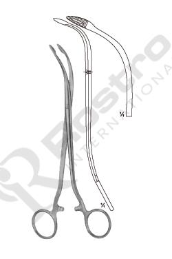 Duplay Uterine Tenaculum Forceps Stainless Steel 25cm