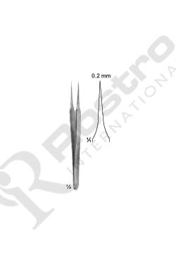 Micro Forceps Jeweler Types Straight & Curved Stainless Steel 10 cm