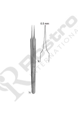 Lazar Micro Suture Forceps Straight Stainless Steel 15 cm