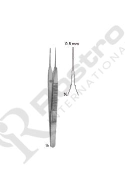 Austin Micro Suture Forceps W Platform Stainless Steel 0.8mm