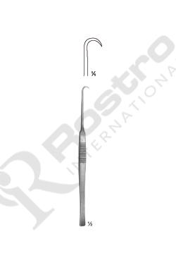 Bergmann Skin Retractor Hook Single Prong Sharp 140mm