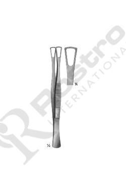 Duval Tissue Forceps Grasping Tissue Stainless Steel 145 mm